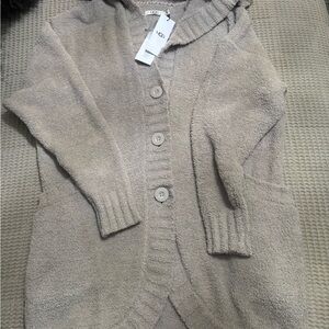 UGG Taupe Hooded Sweater